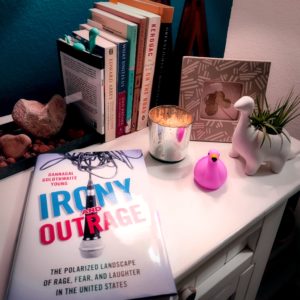 books on bedside table